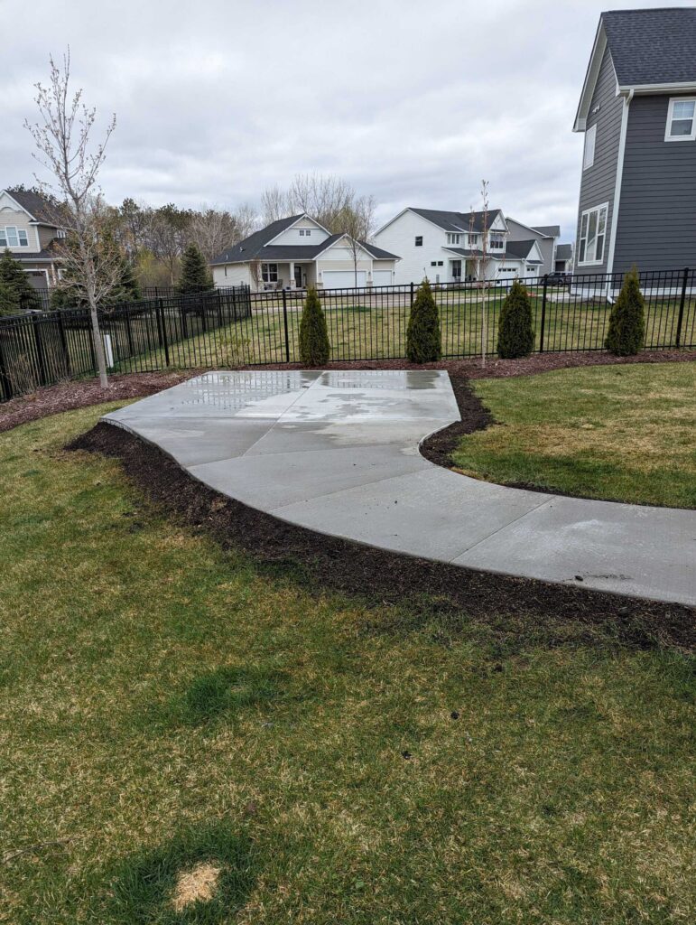 Concrete Driveway vs. Concrete Patio Image