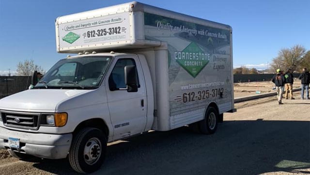 cornerstone-concrete-truck-in-stillwater-mn