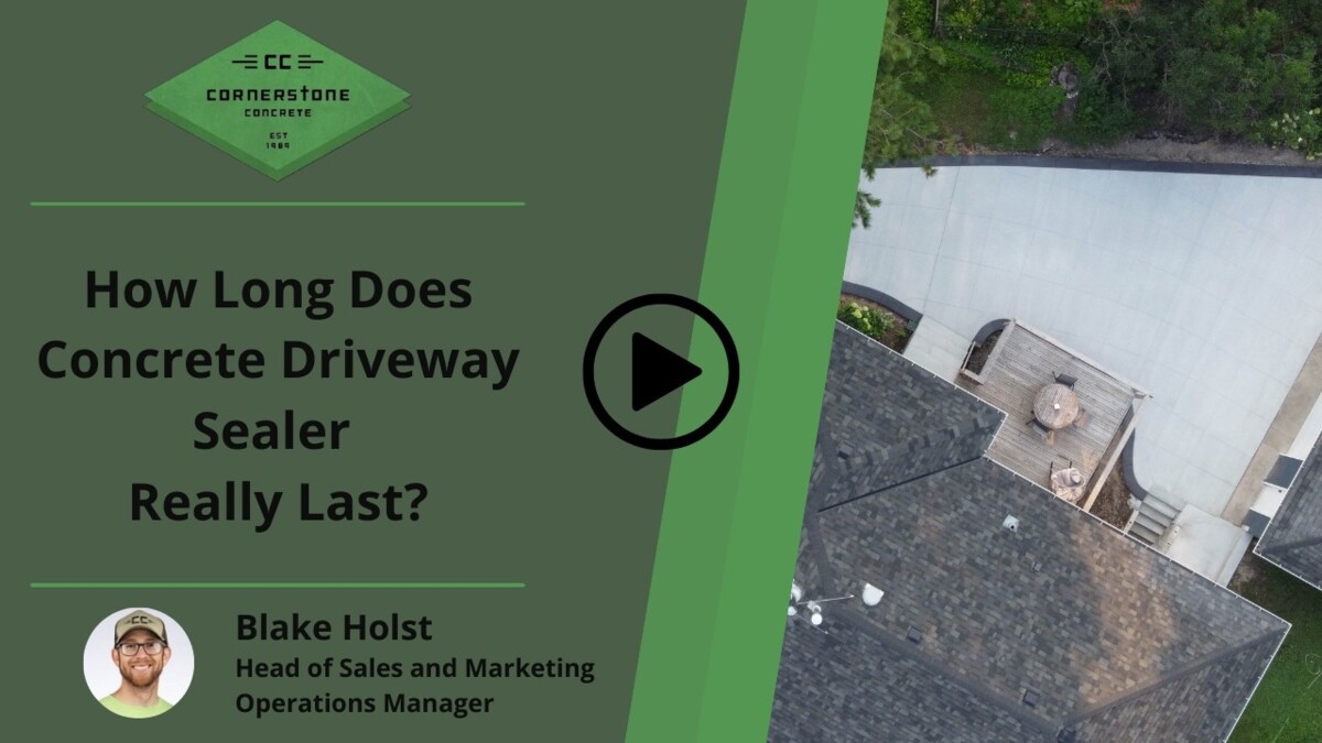 How Long Does Concrete Driveway Sealer Really Last?