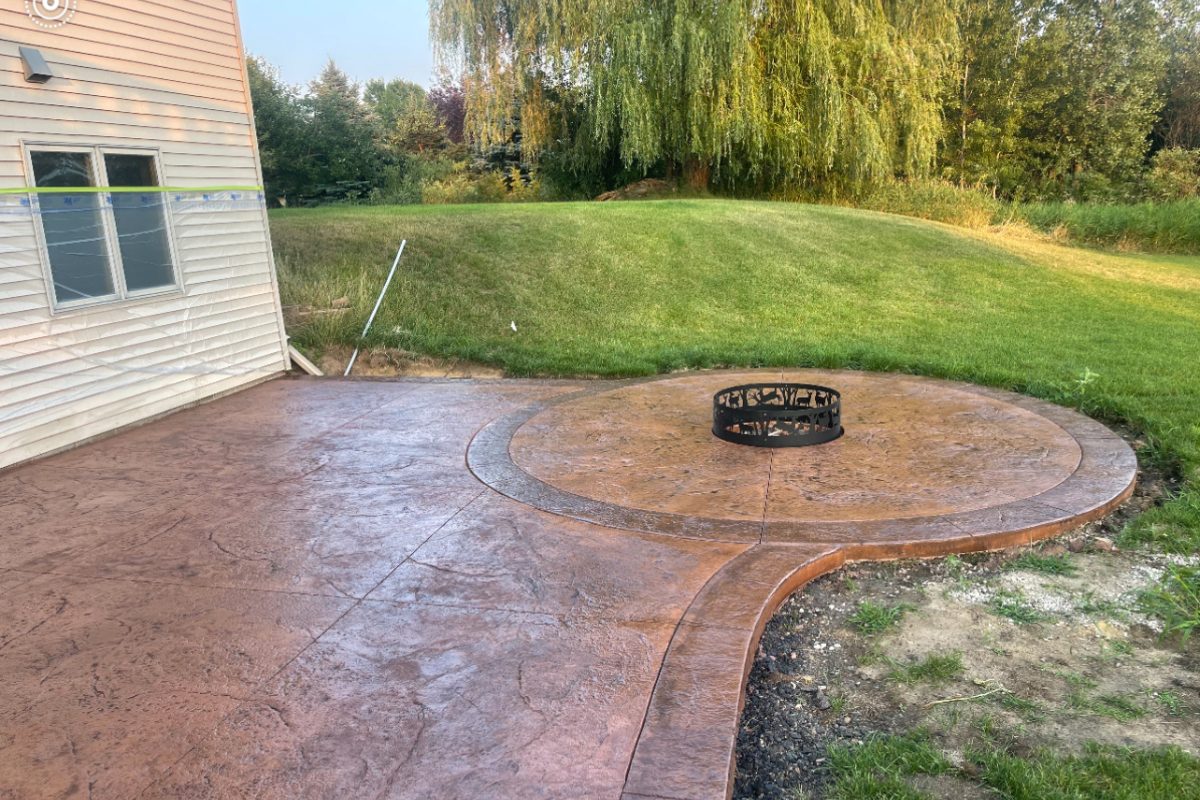 Granite Stamped Concrete Image