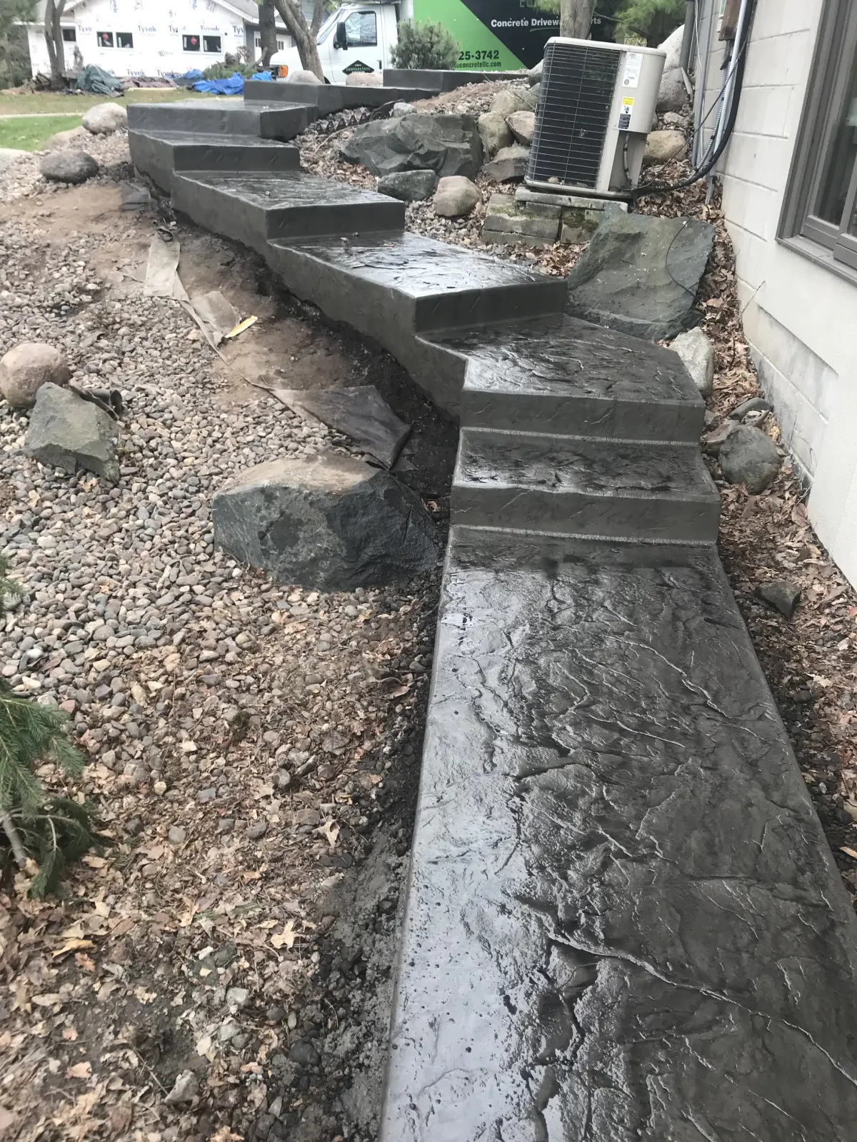 Slate Stamped Concrete Image