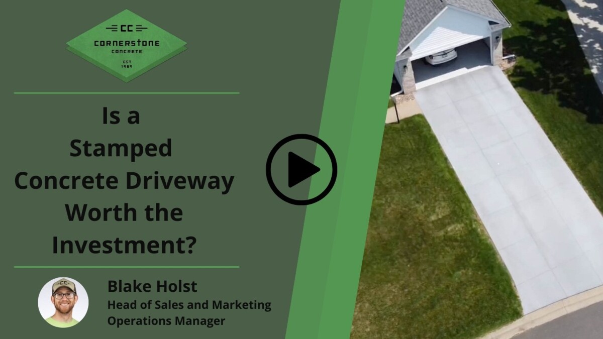 Is a Stamped Concrete Driveway Worth the Investment?